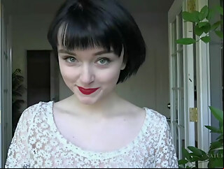 hairy Matilda Bow in Interview Movie - AtkHairy brunette